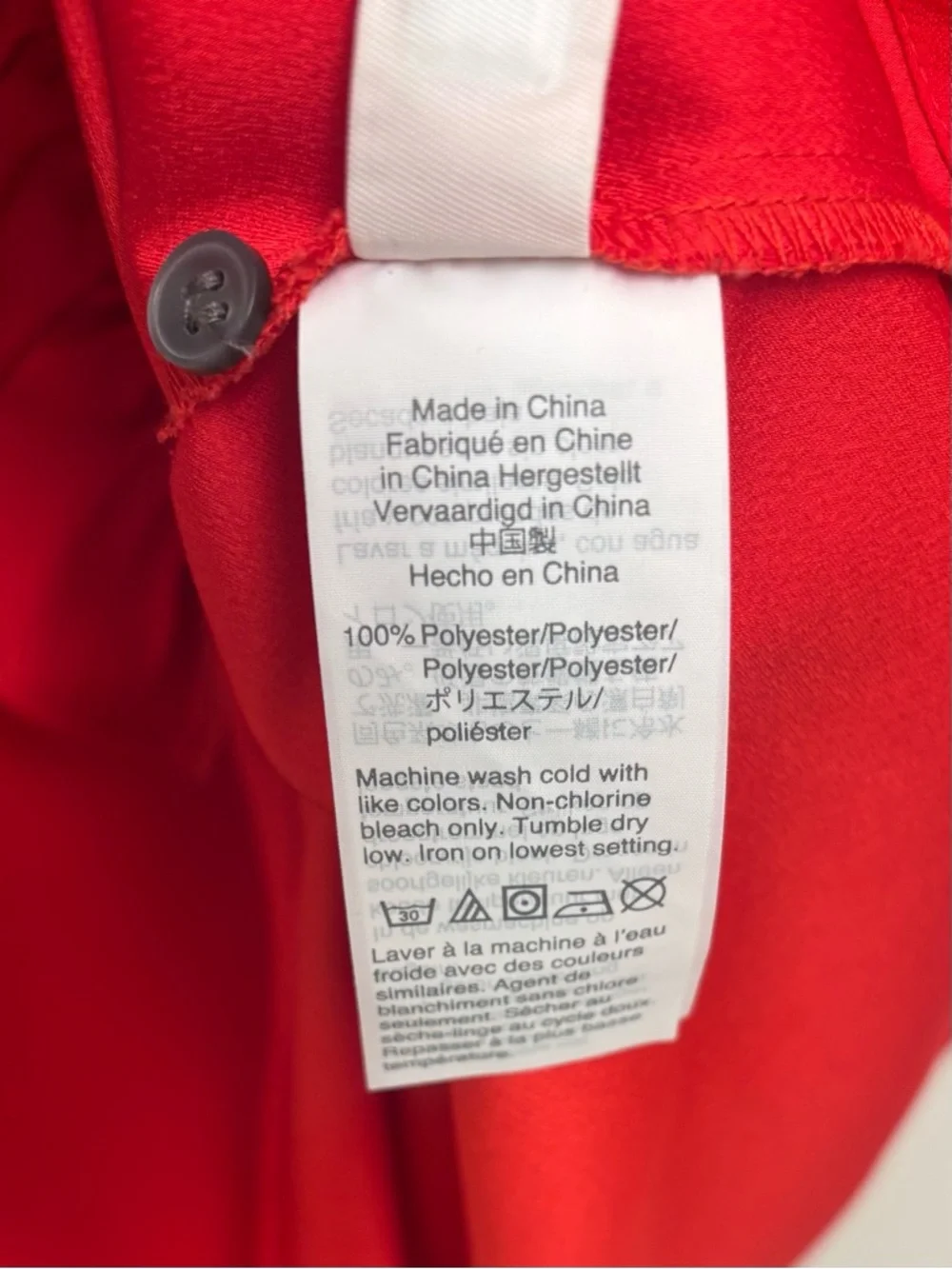 J.Crew Sleeveless Red V-Neck Ruffle Blouse Shell Top Medium - Picture 5 of 9